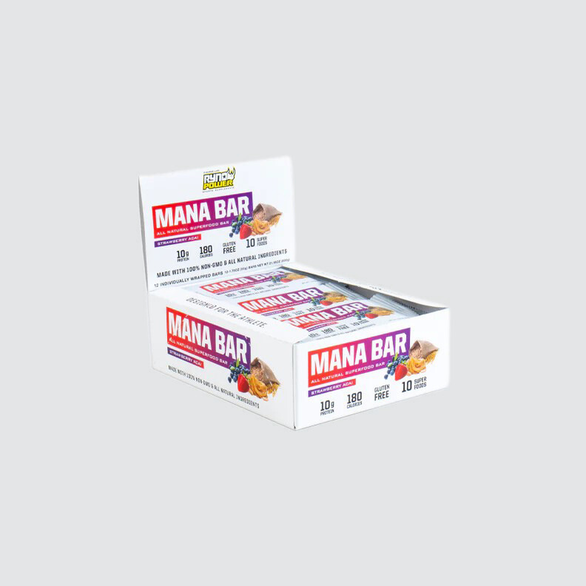 Mana Bar Strawberry Acai | Performance Riegel